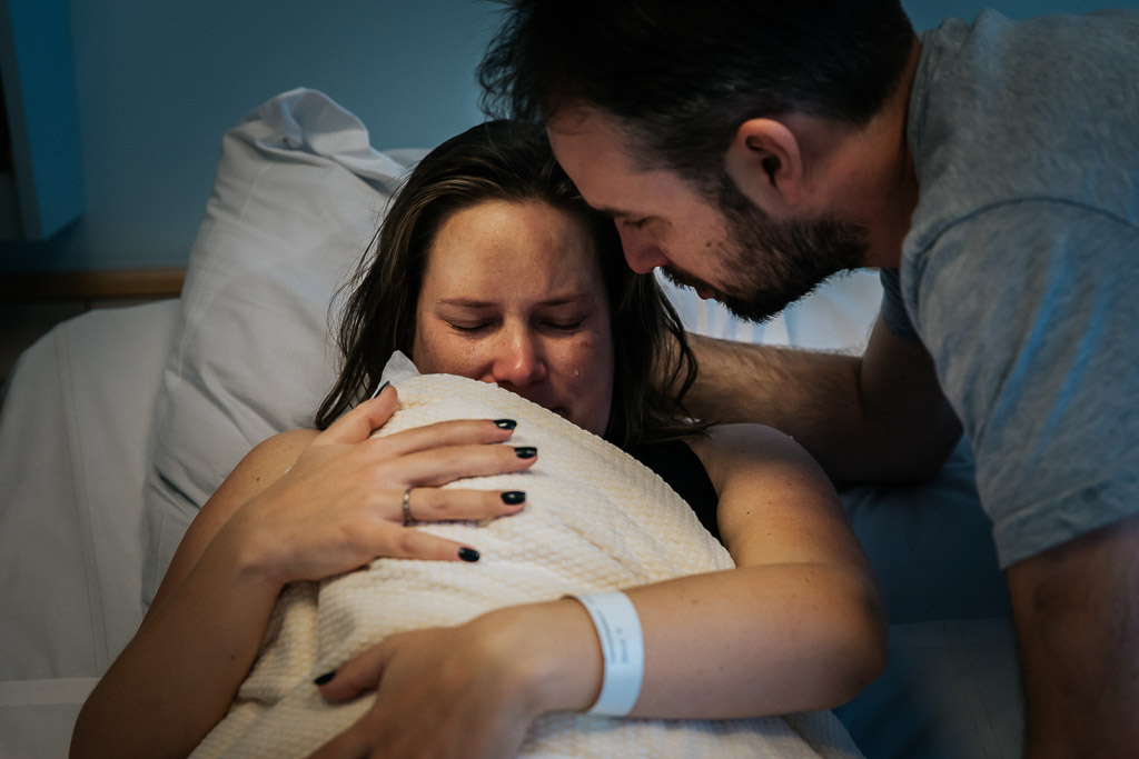 Emoties bij de ouders na de bevalling