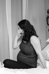 Keizersnede Amsterdam-2 De spanning voor de geplande keizersnede wordt de mama teveel